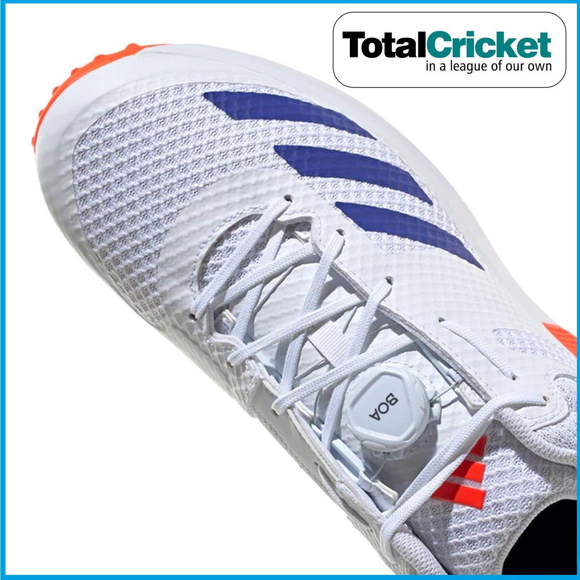 Adidas 2024 Adipower BOA DISC Vector Mid Cricket Shoe