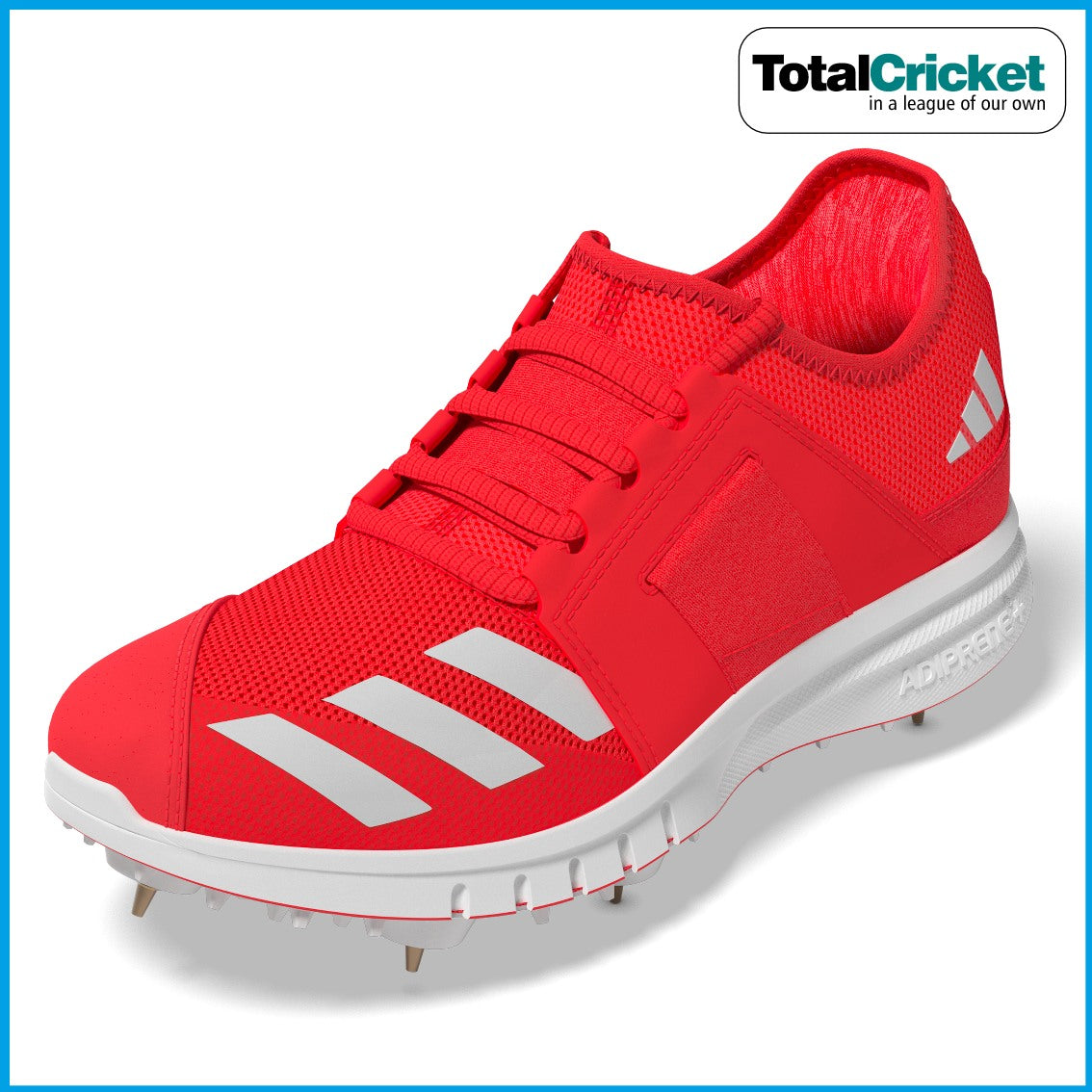 Adidas 2025 Adipower HOWZAT RED SPIKED CRICKET Shoe