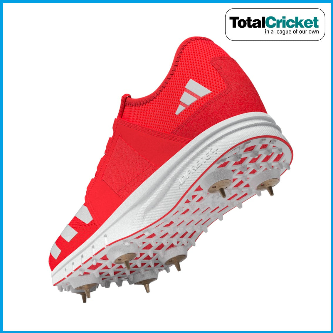 Adidas 2025 Adipower HOWZAT RED SPIKED CRICKET Shoe