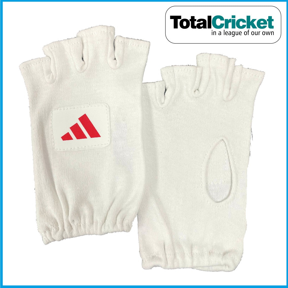 ADIDAS 2025 INCURZA 5.0 FINGERLESS BATTING INNER GLOVES