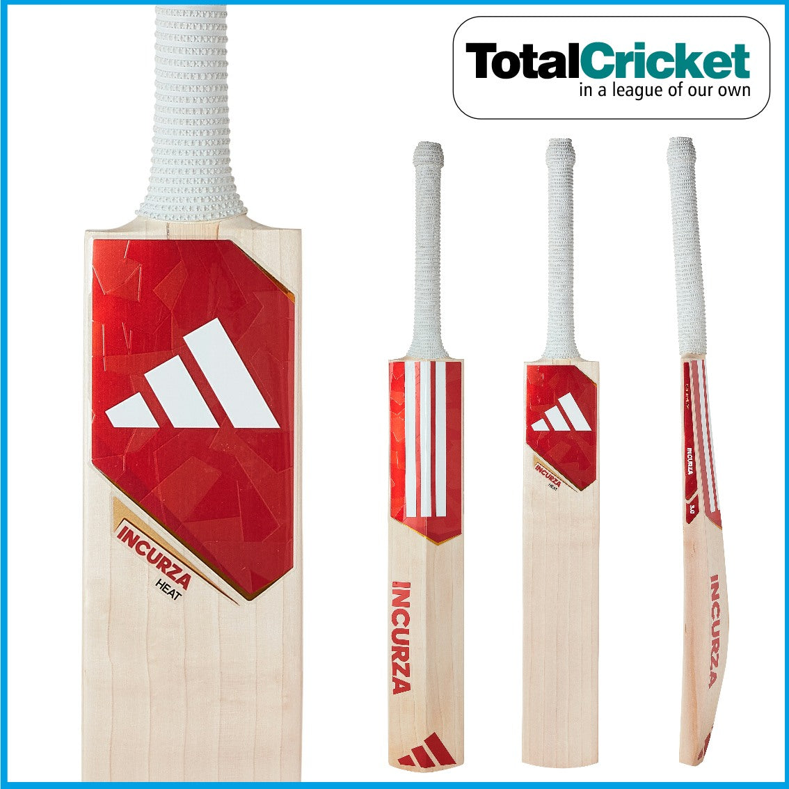 ADIDAS 2025 INCURZA HEAT 4.0 S/H CRICKET BAT