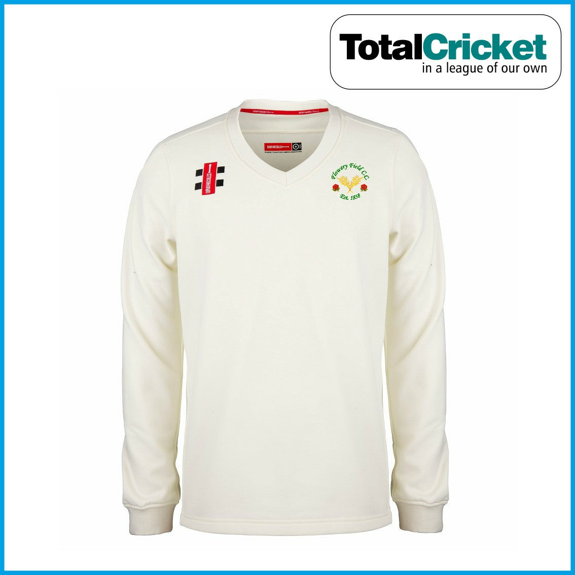 FLOWERY FIELD GRAY-NICOLLS PRO PERFORMANCE SWEATER LS