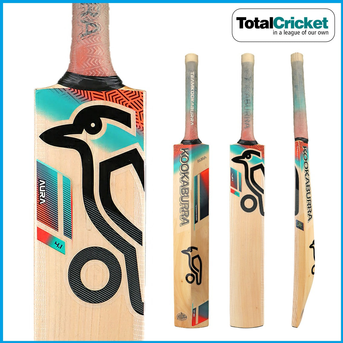 Kookaburra 2025 AURA 4.1 junior BAT.