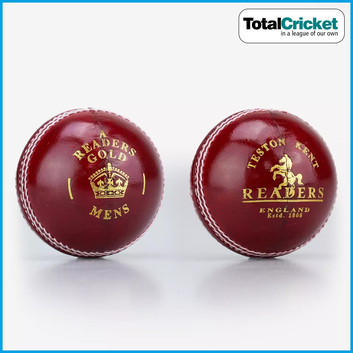 Readers GOLD 'A' Red Cricket Ball 2024 TotalCricket