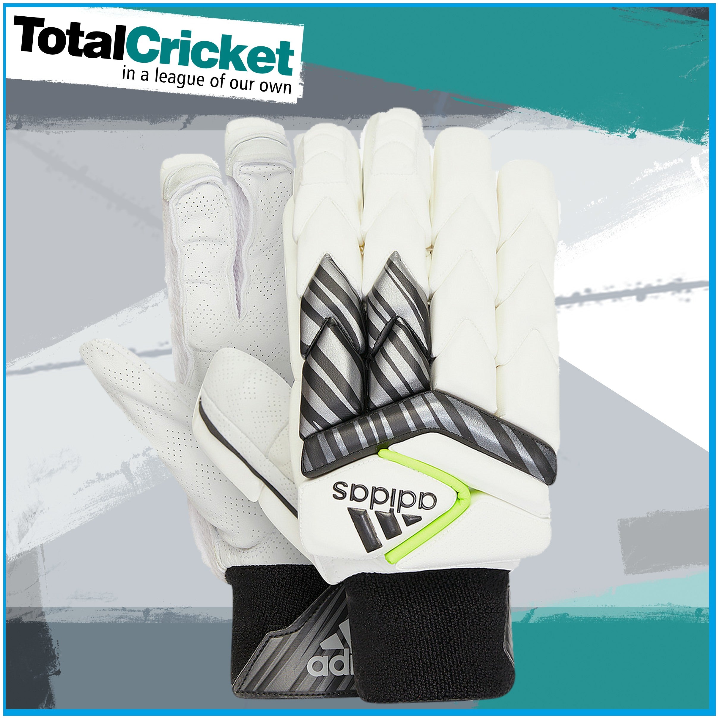 Adidas Incurza 1.0 Batting Gloves Acid Yellow