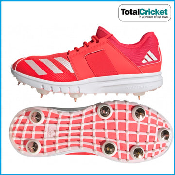 Adidas 2025 Adipower HOWZAT RED SPIKED CRICKET Shoe