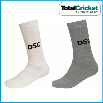 DSC 2025 PASSION ADULT CRICKET SOCKS (GREY / CREAM)