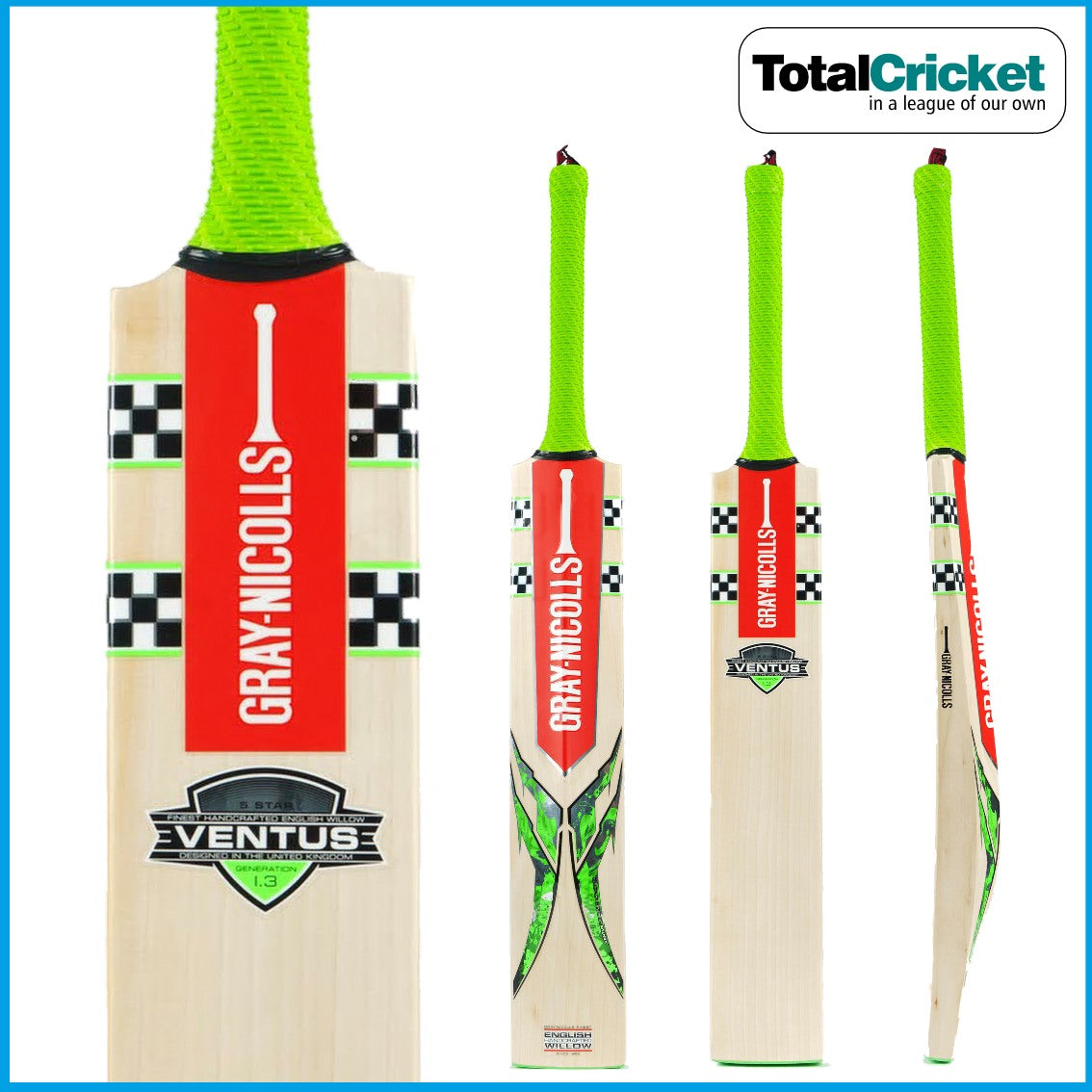 GN 2025 VENTUS GEN 1.3 300 S/H BAT TotalCricket