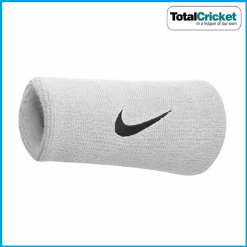 NIKE 2025 SWOOSH DOUBLE WIDTH TOWELING WRISTBANDS (2PACK)