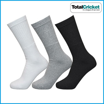 SPORTS SOCKS (WHITE, GREY, BLACK)